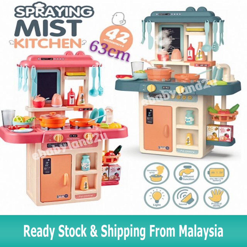 kids kitchen set video