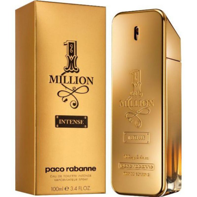 1 million intense Eau de toilet intense Men perfume 100ml | Shopee Malaysia