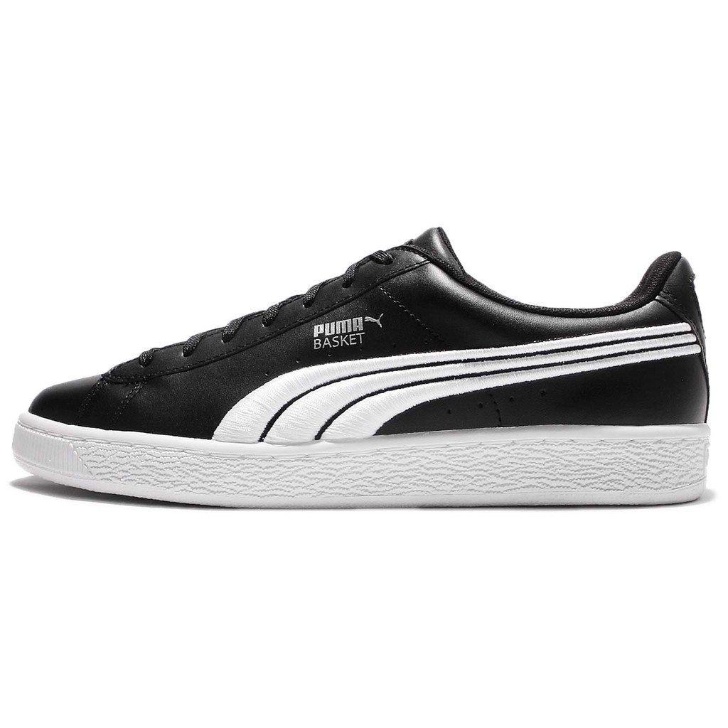 puma basket mens black