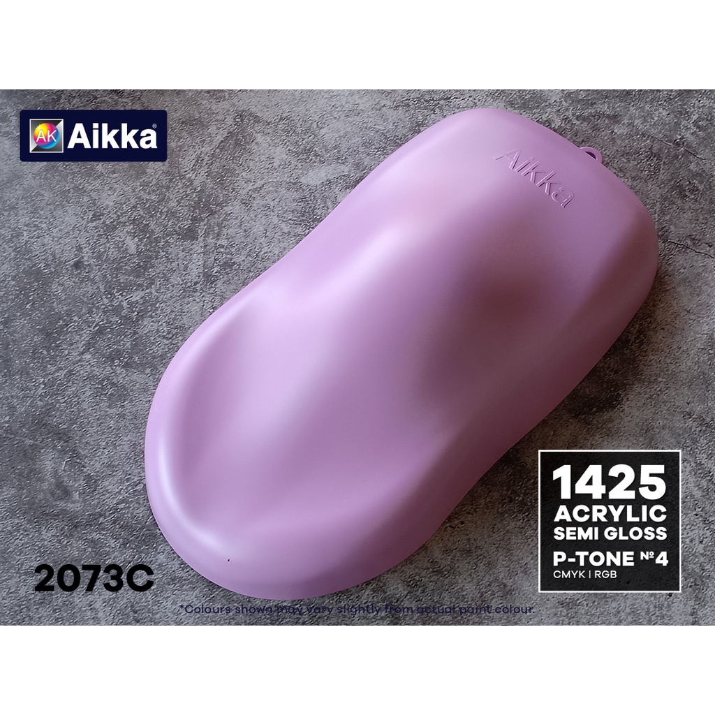 AIKKA Paint PANTONE Colour 2073C / 1425 ACRYLIC SEMI GLOSS PAINT ...