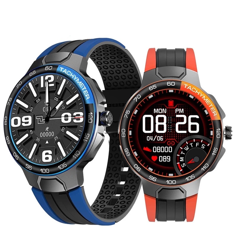 Smart Watch Men's Women IP68 Waterproof fitness Sports Modes Heart Rate Monitor Smart Watch