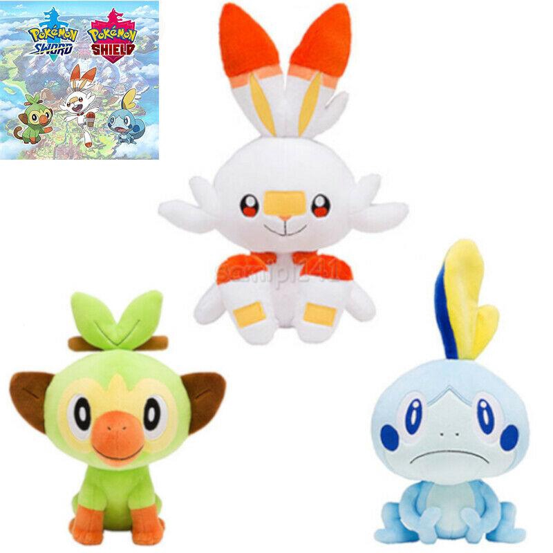 sword and shield plush