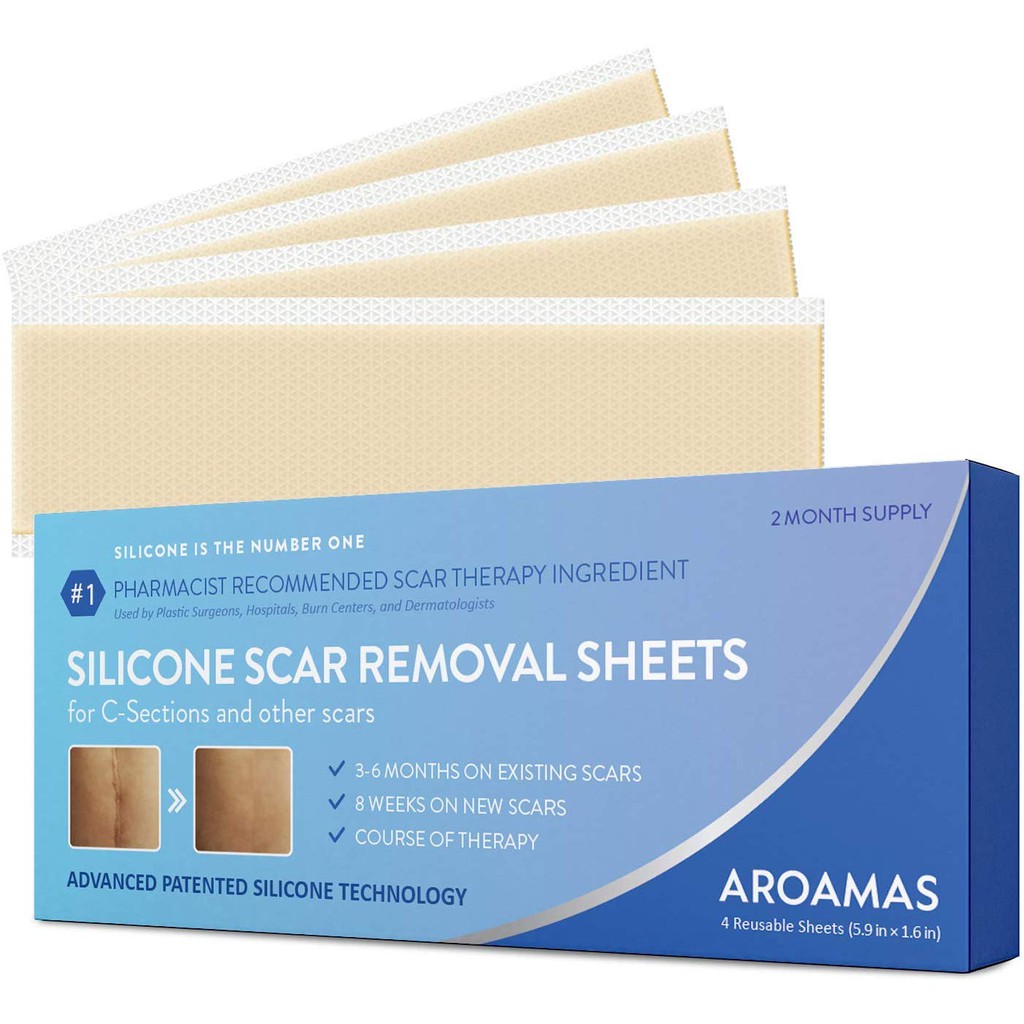 silicone scar treatment sheets