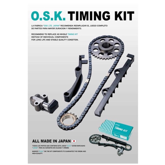 (OSK) PERODUA MYVI 1.3 TIMING CHAIN SET / MYVI TIMING KIT SET 13506