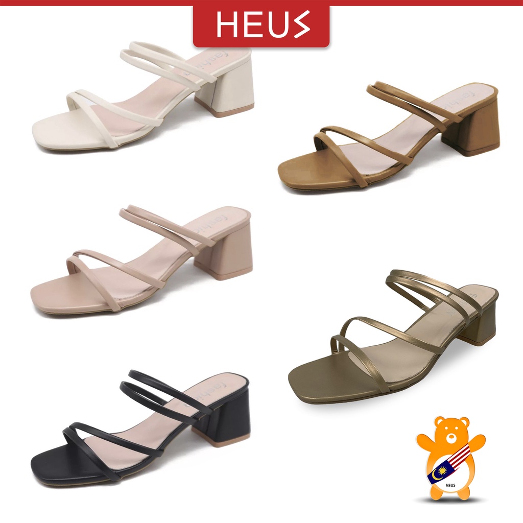 HEUS Tulip Heels (Ready Stock)