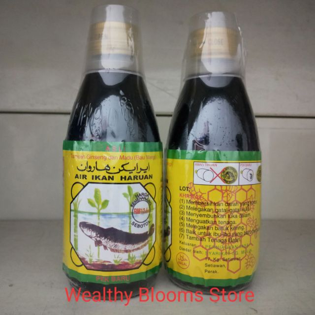 Air Ikan Haruan Ginseng Madu Asli Shopee Malaysia
