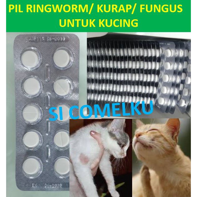 Ubat Kurap/ Ringworm / Fungus Kucing / Dog Fungal / Bulu gugur 