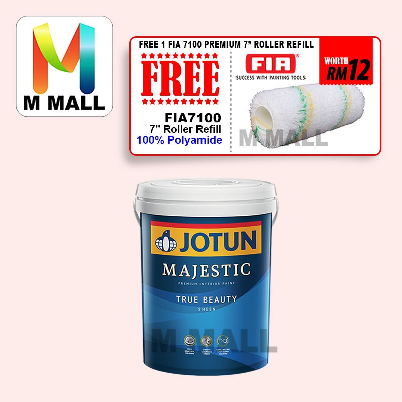 5 Litre 5l Jotun Interior Majestic True Beauty Sheen Tender Pink 2396