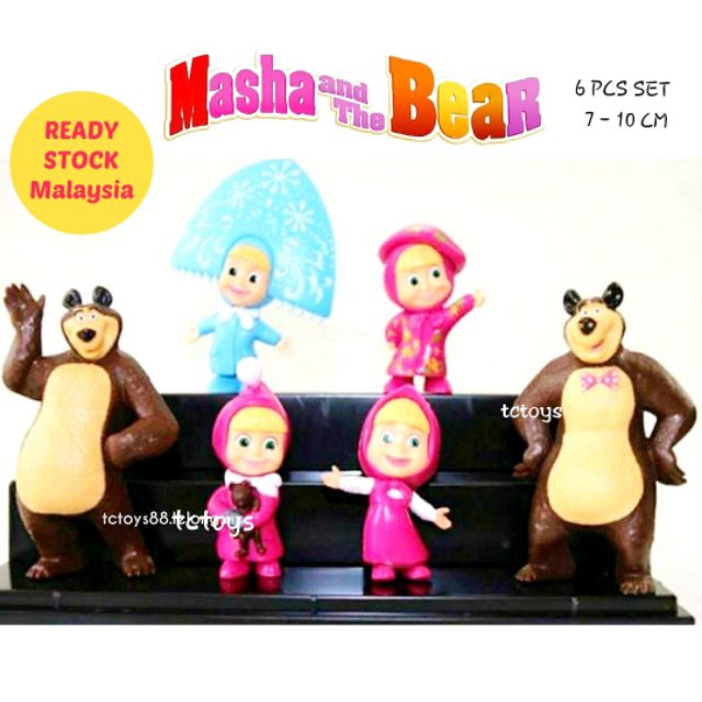 masha and the bear figures