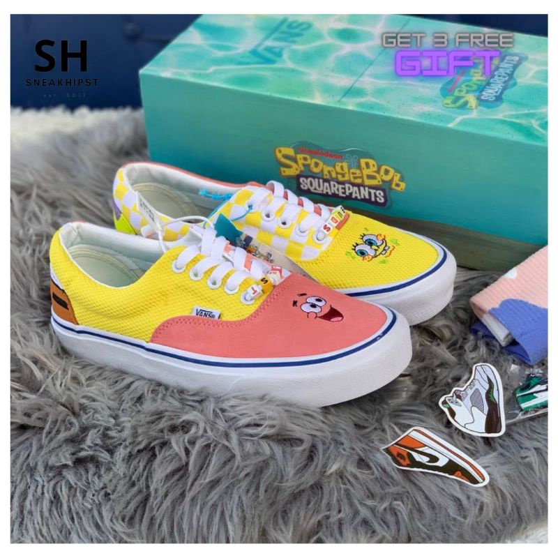 kasut vans spongebob