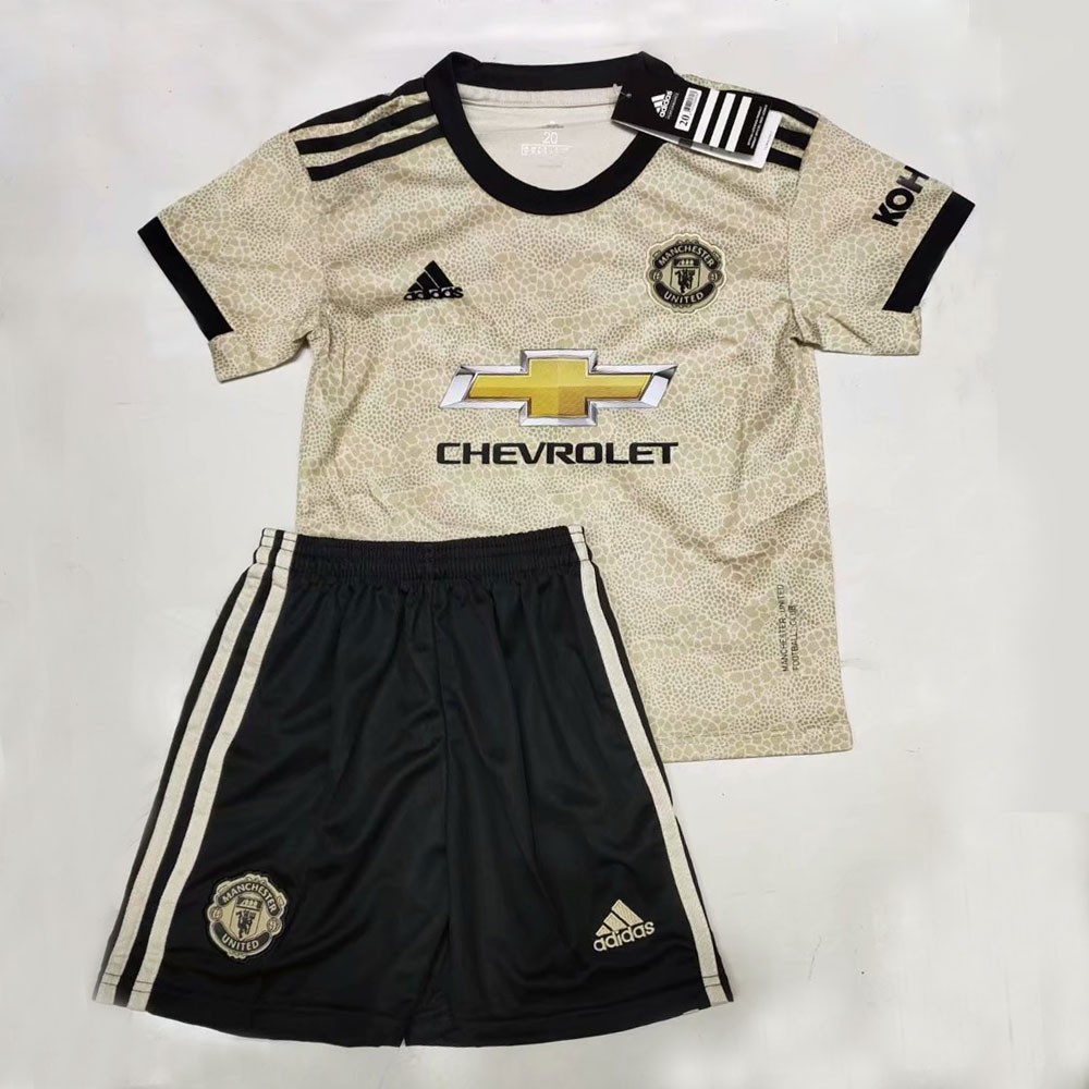 man utd children's goalkeeper kit