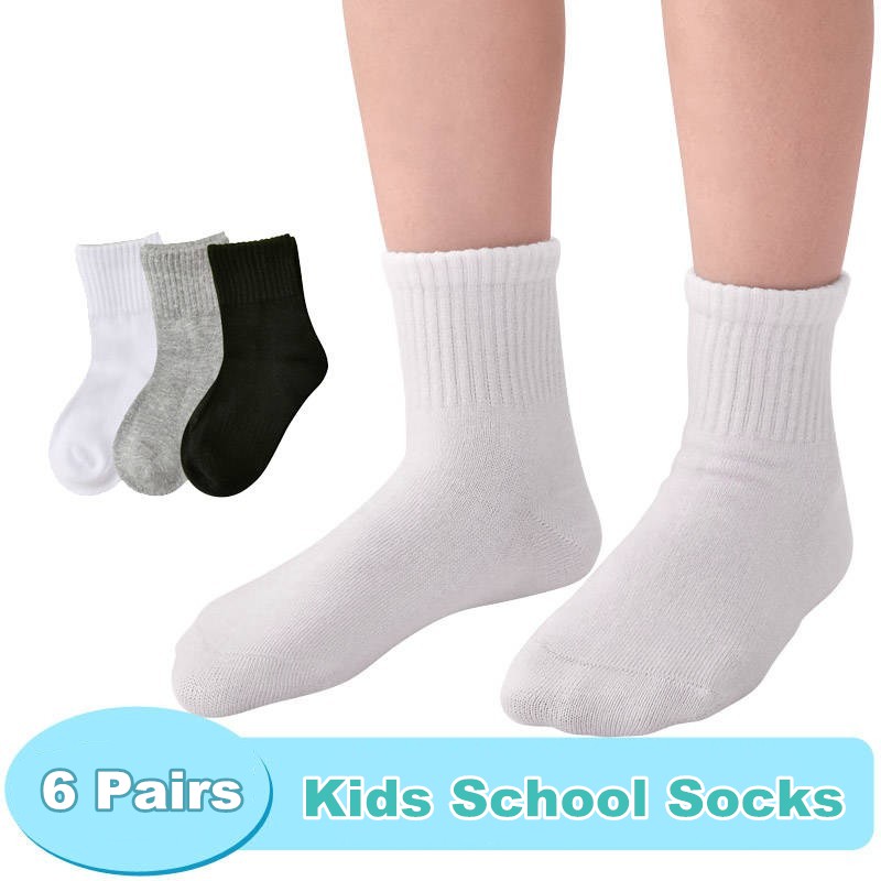 childrens white sports socks