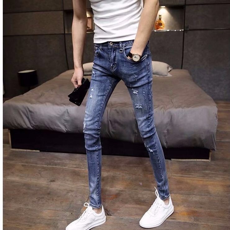 short length jeans for men