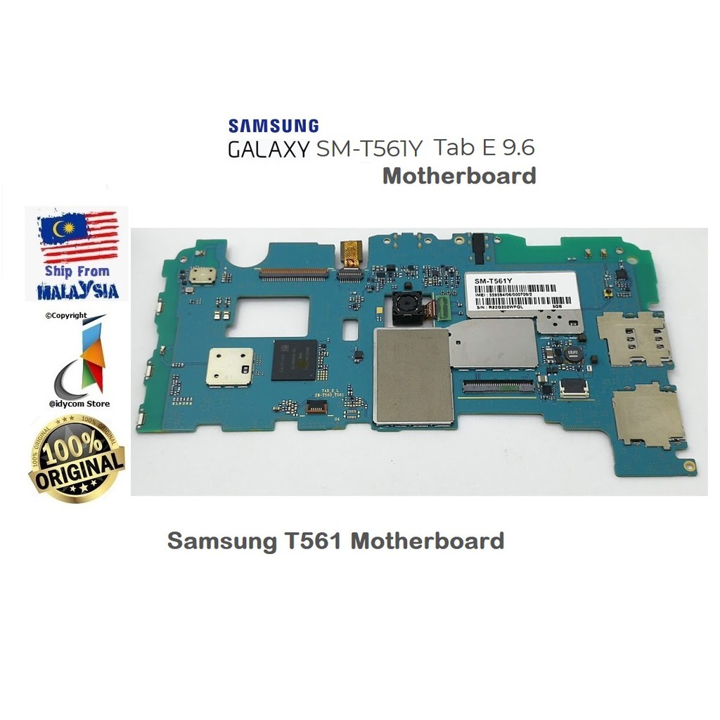 Samsung Galaxy Tab E 9.6 T561 Motherboard | Shopee Malaysia