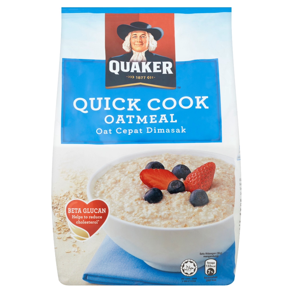 Quaker Quick Cook Oatmeal 1.2kg