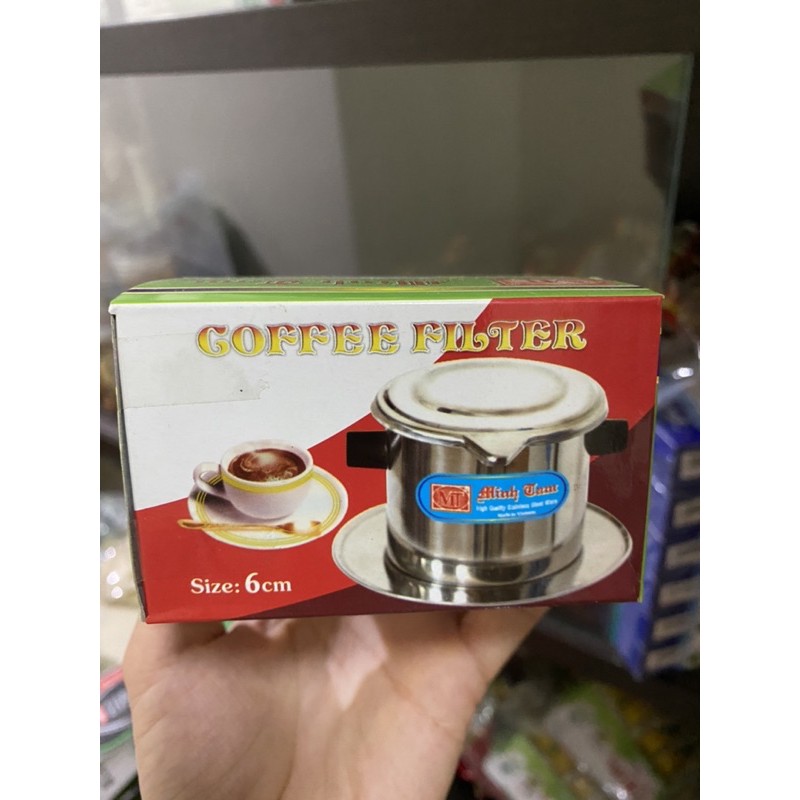 Vietnam coffee stainless steel filter Dripper Phin Cafe Inox Long Cam