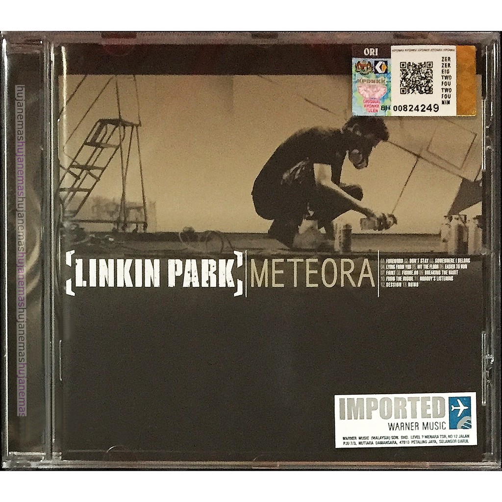 LINKIN PARK - Meteora 2003 WARNER MUSIC ORIGINAL ENHANCED CD (IMPORTED ...