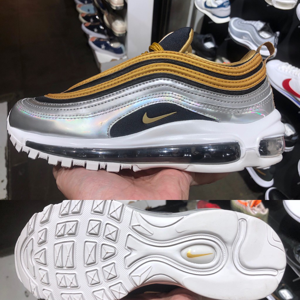 air max 97 gold and silver