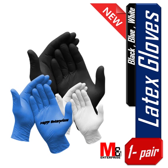 Latex Disposable Hand Gloves Shopee Malaysia