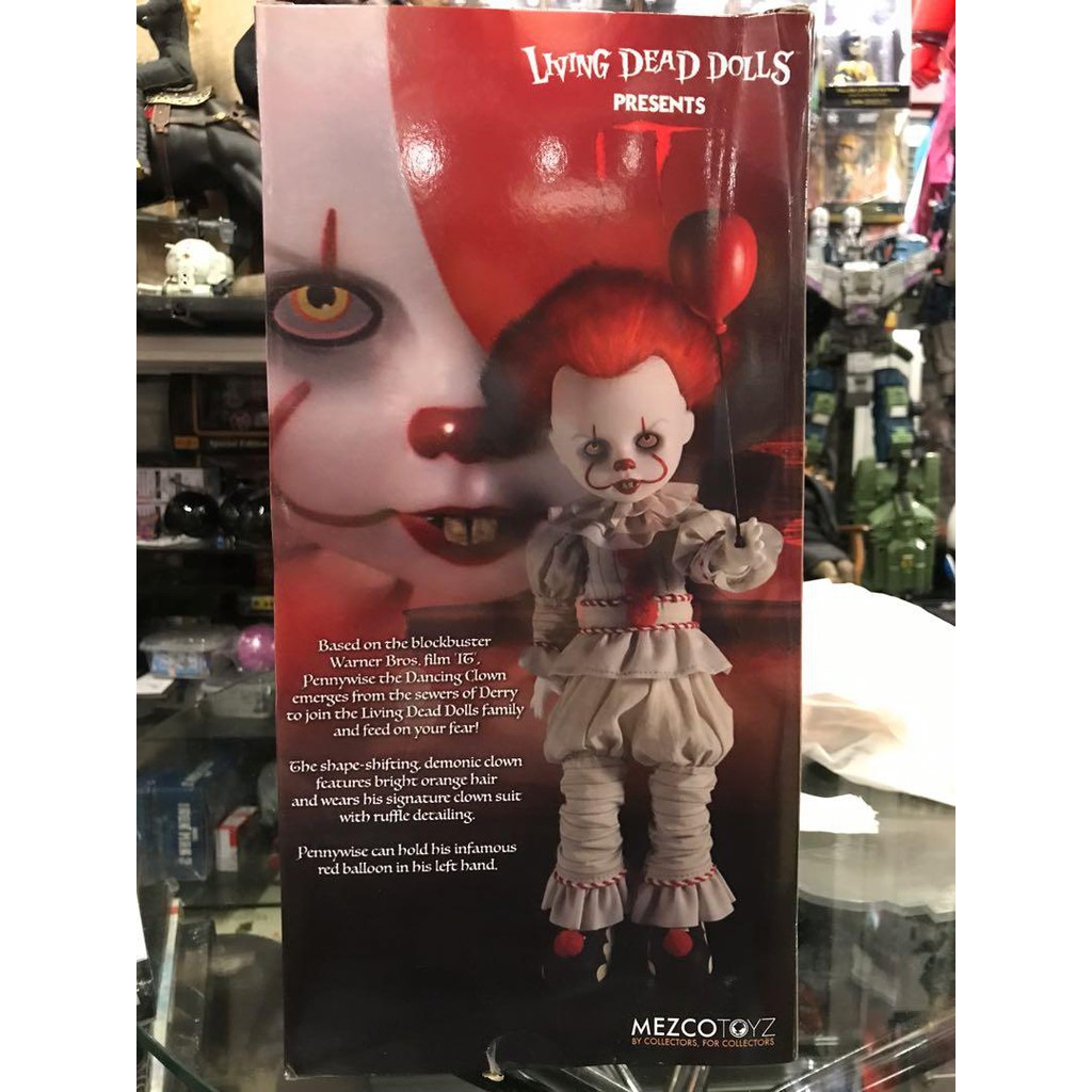 pennywise living dead doll