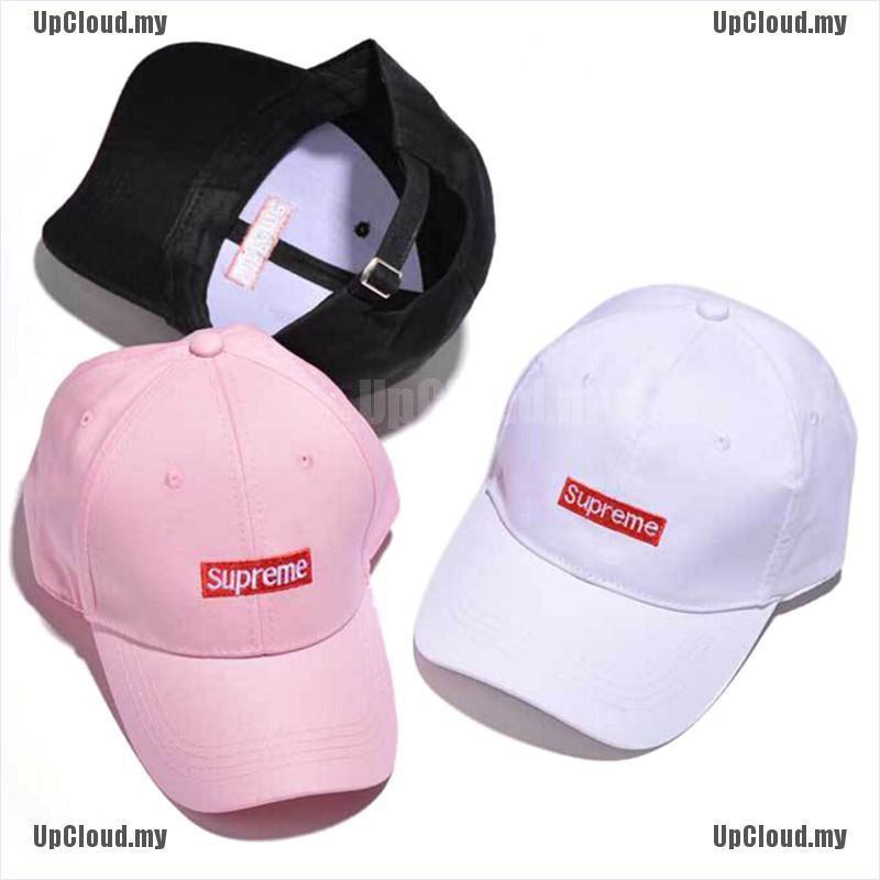 supreme pink cap