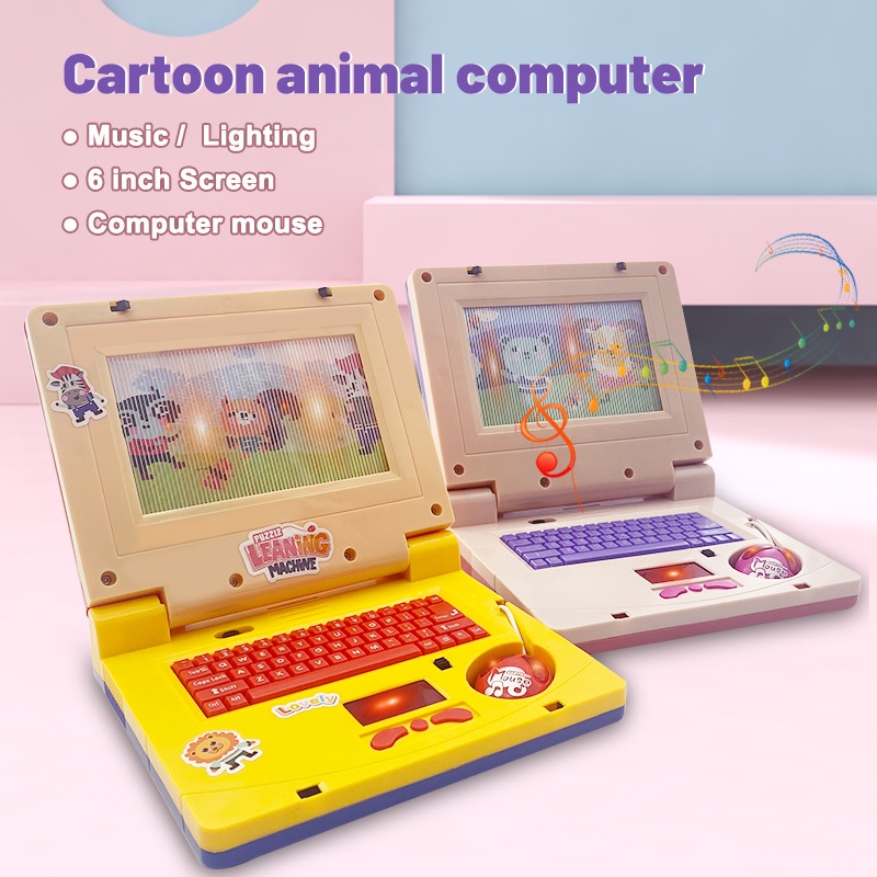 Learning English Computer Game Toy Learner Kids Educational Toy Electronic Learning Laptop Learning ABC Numbers Computer Machine Toys
