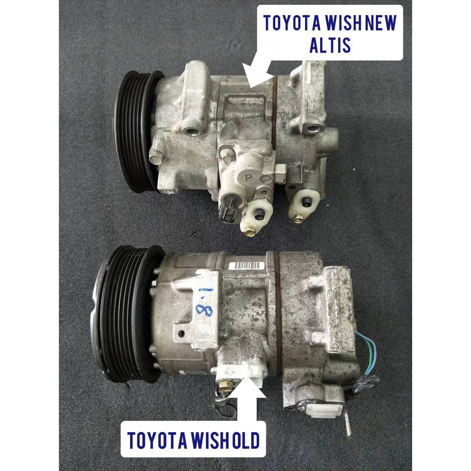 Toyota Old & New Wish Altis Aircond Compressor Shopee Malaysia