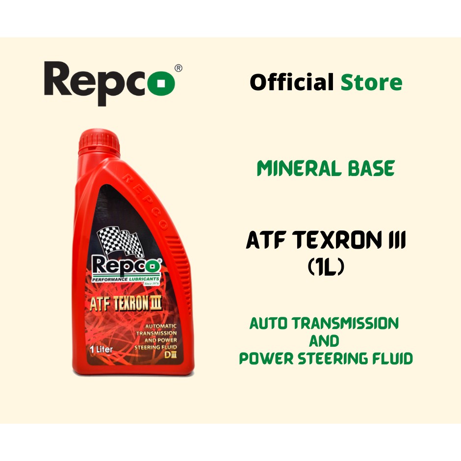 Repco ATF Texron III Automatic Transmission & Power Steering Fluid (1L
