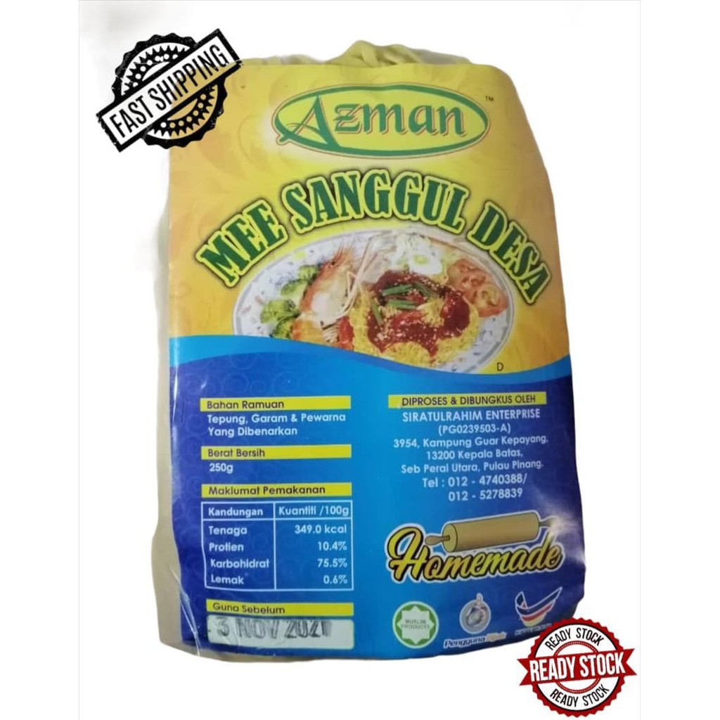 Mee Sanggul Desa Azman Mee Kering Farlinda Shopee Malaysia