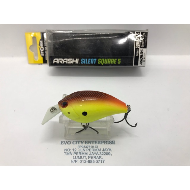 Storm Arashi Silent Square 5 60m 18g Asqs05 871 Shopee Malaysia