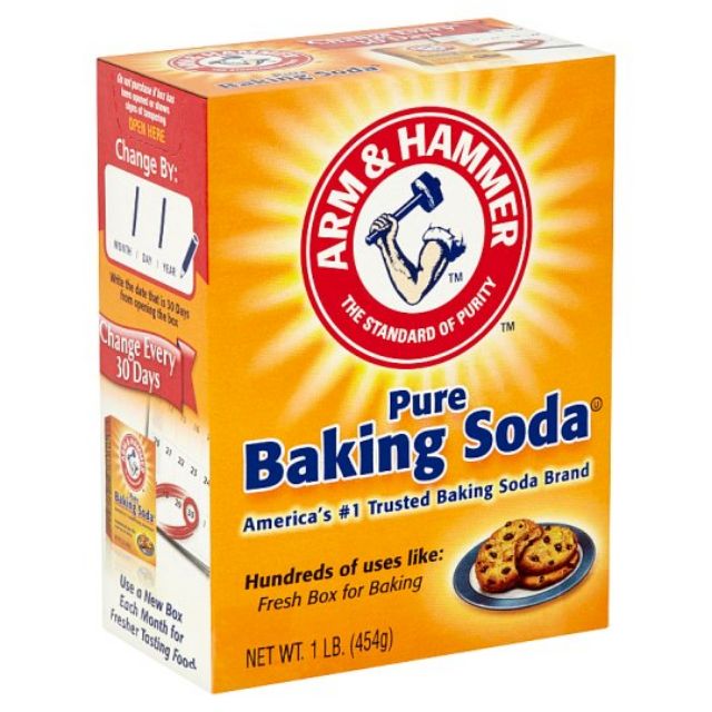Arm & Hammer Pure Baking Soda Powder 454gm for Cookies Cake Washing