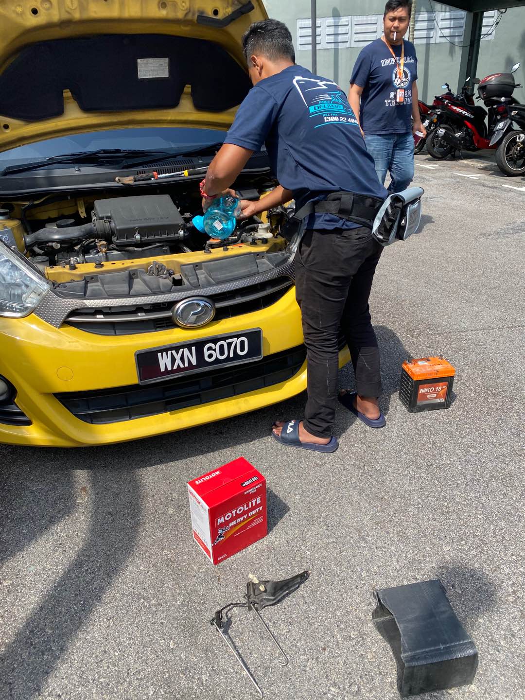 NS40ZL Motolite Heavy Duty Bateri Kereta Car Battery myvi 