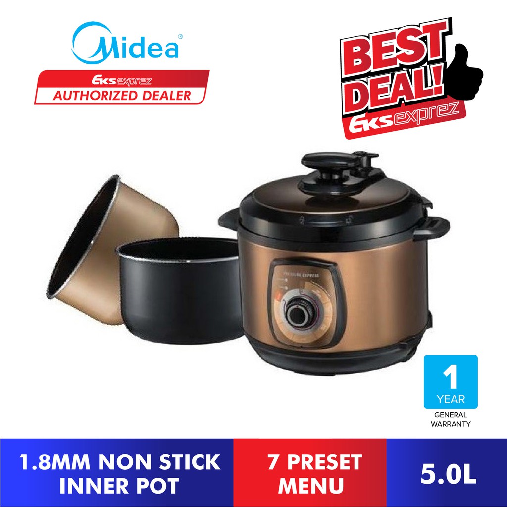 Midea Pressure Cooker With Dual Inner Pot (5.0L) MY-CH502A