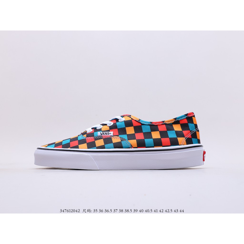 vans authentic colorful