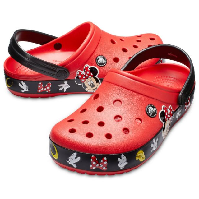 crocs minnie