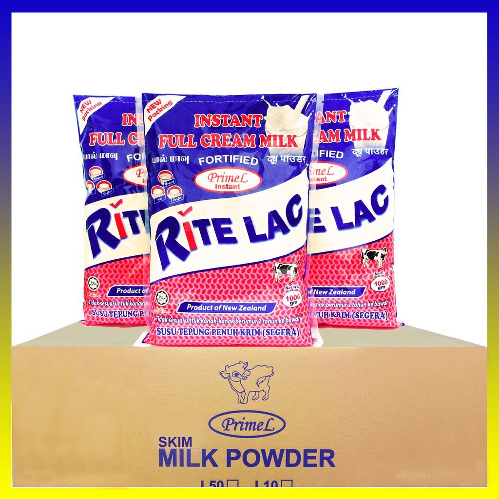 RITE LAC Instant Full Cream Milk Powder - Susu Tepung ...