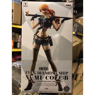 Banpresto One Piece Flag Diamond Ship Nami Code B Shopee Malaysia