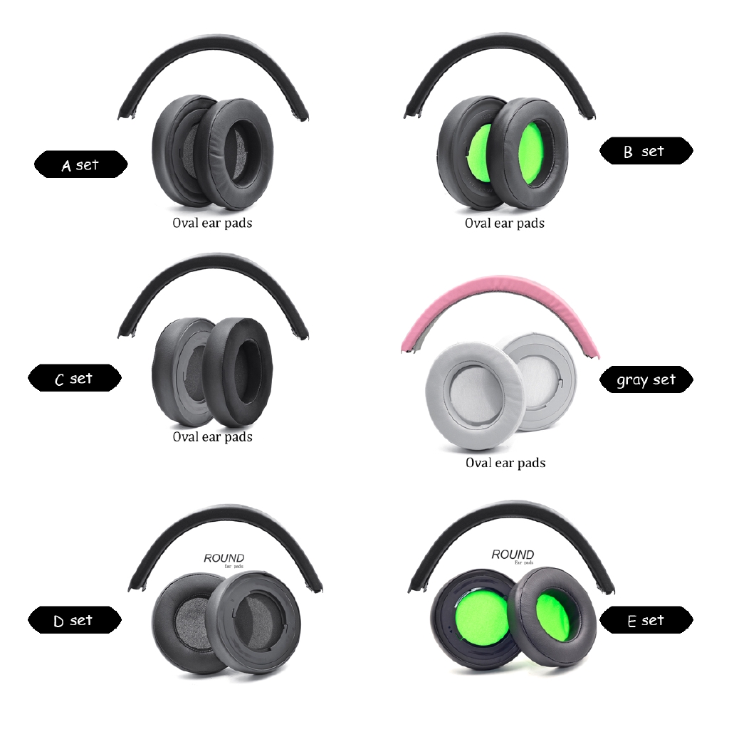 Replacement Ear Pads Cushion Headband Earpads For Razer Kraken Pro V2 Kraken 7 1 V2 Kraken V2 Quartz Edition Headphones Shopee Malaysia