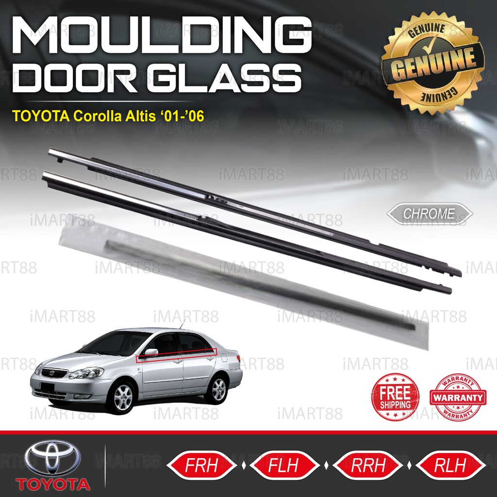 New For Honda Accord 1994 - 1997 DOOR BELT WEATHER STRIP MOLDING SEAL - View #10