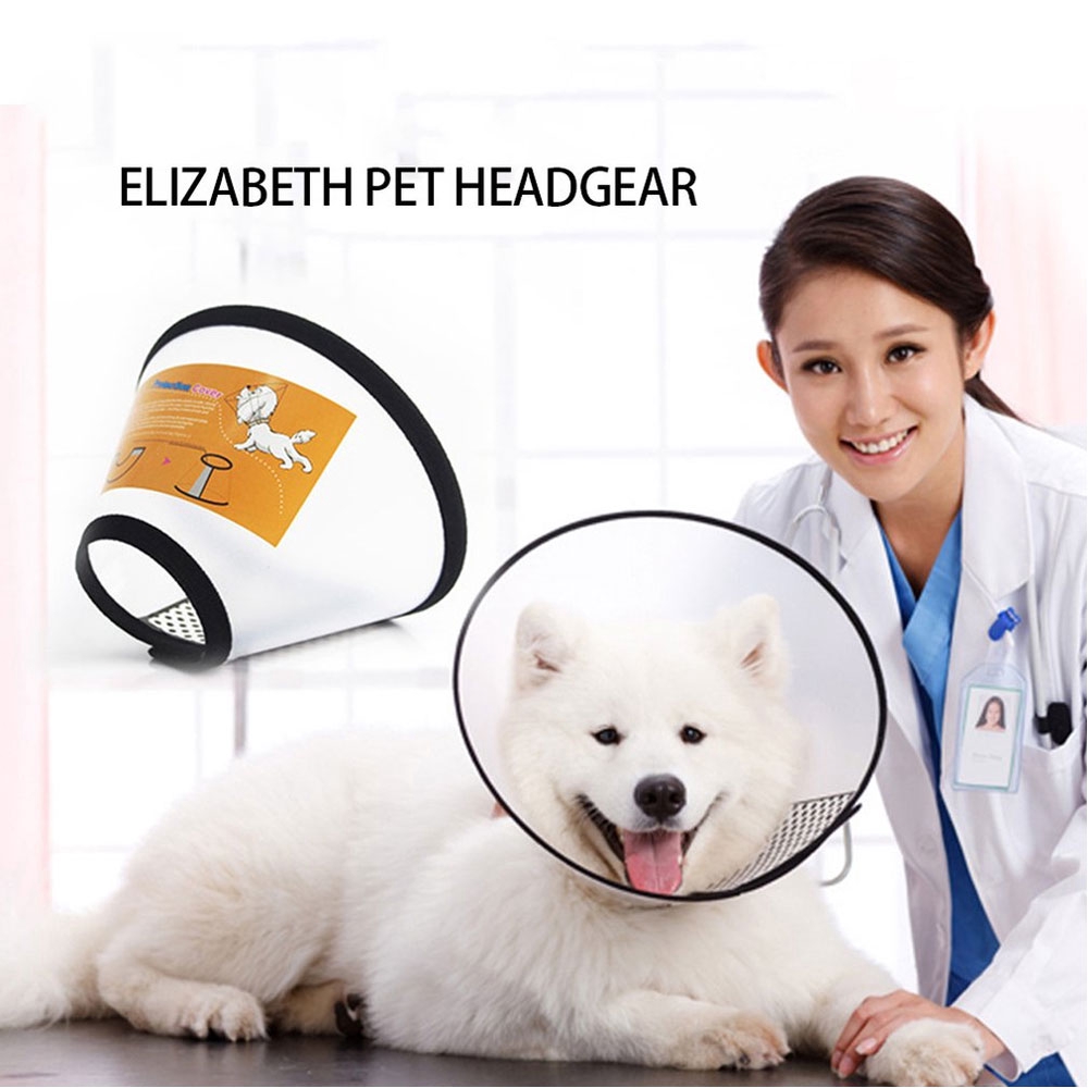 1 Pcs Pet Dog Cat Protective Cover Collar Neck Anti-Bite Anti-Scratch Recovery