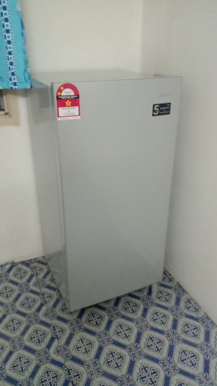 Ready Stock Midea Single Door Refrigerator Ms 196 156l Shopee Malaysia