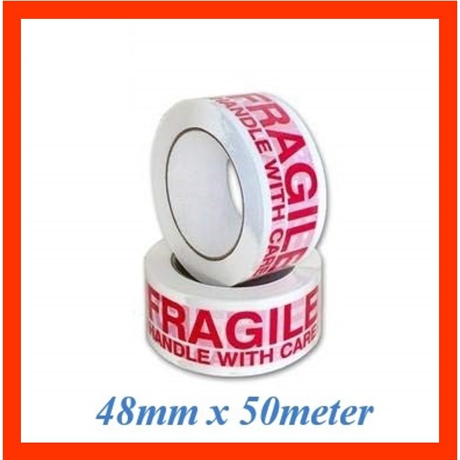Fragile Tape / Fragile OPP Tape 48mm x 50m Shopee Malaysia
