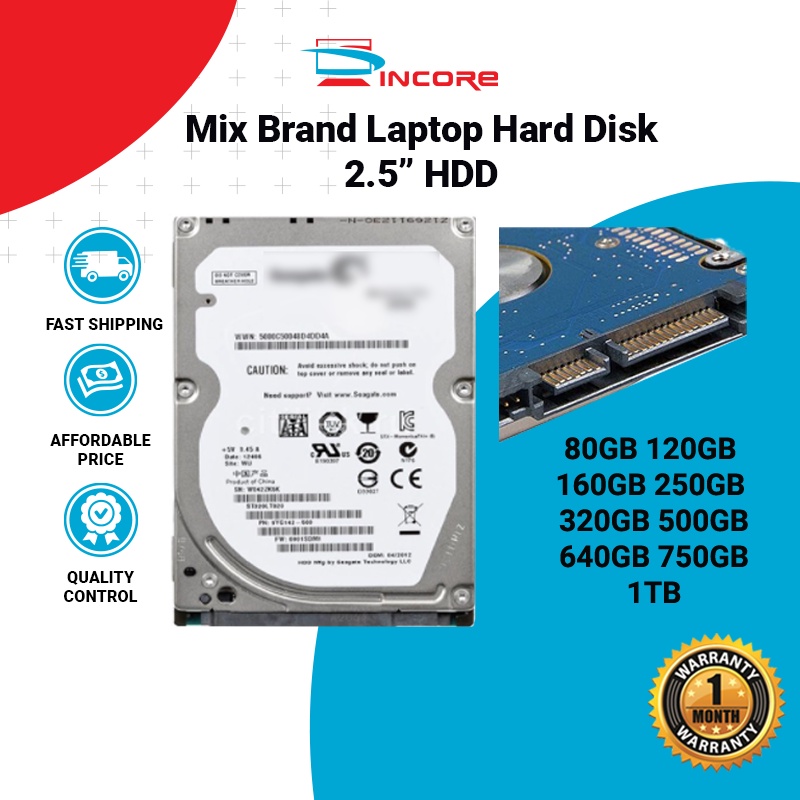 Laptop Hard Disk