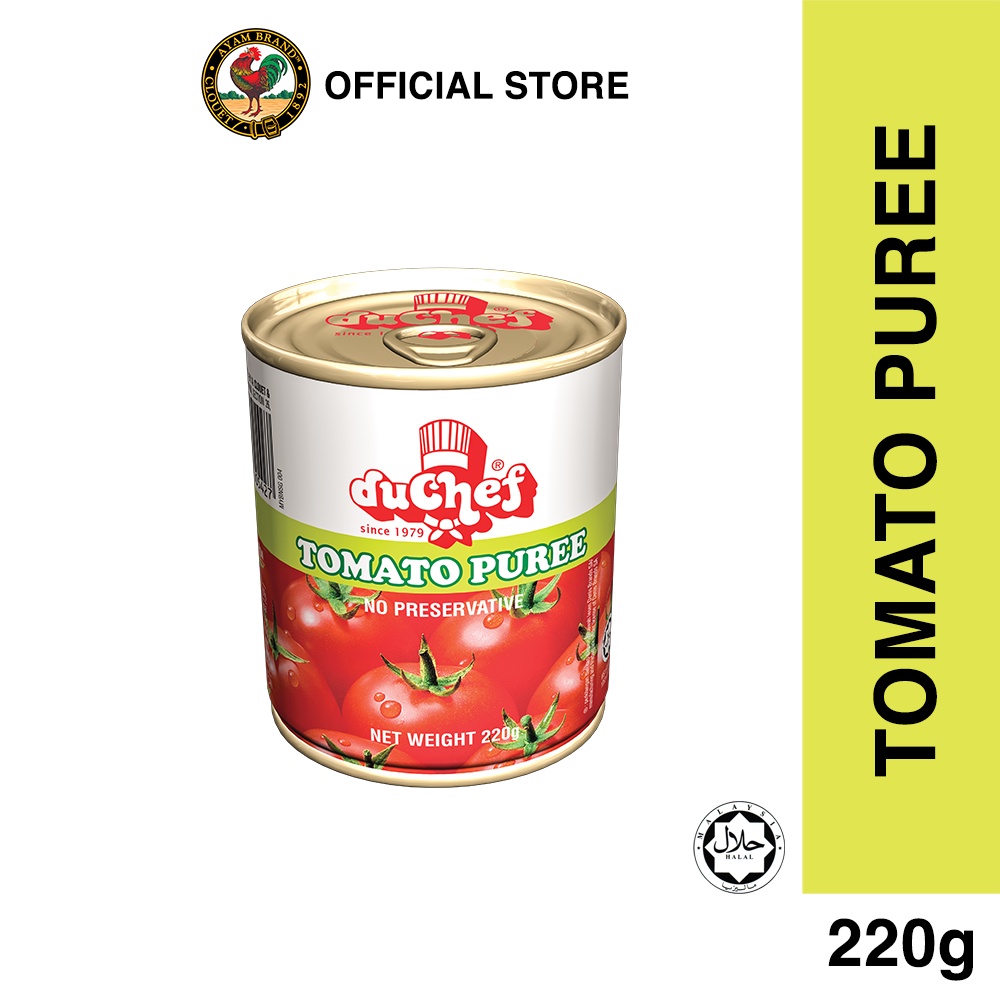 Duchef Tomato Puree 220g Shopee Malaysia