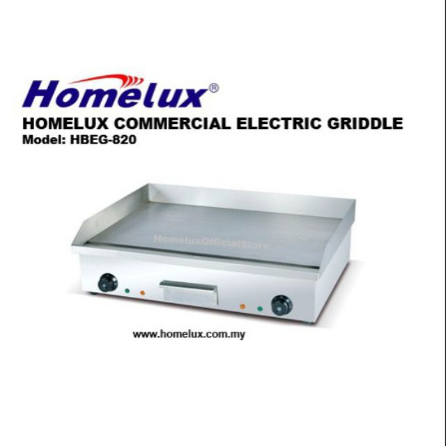 HOMELUX High Quality Commercial Electric Griddle (HBEG-820)