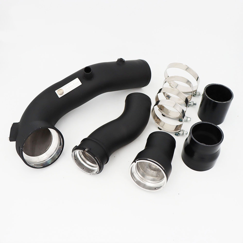 Full Set Turbo Charge Pipe + Boost Pipe Cooling Kit For B*W N55 535i
