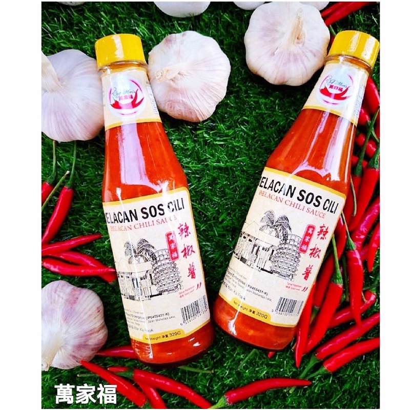 万家福 辣椒酱 Chef Man's Belacan Sos Cili 340g