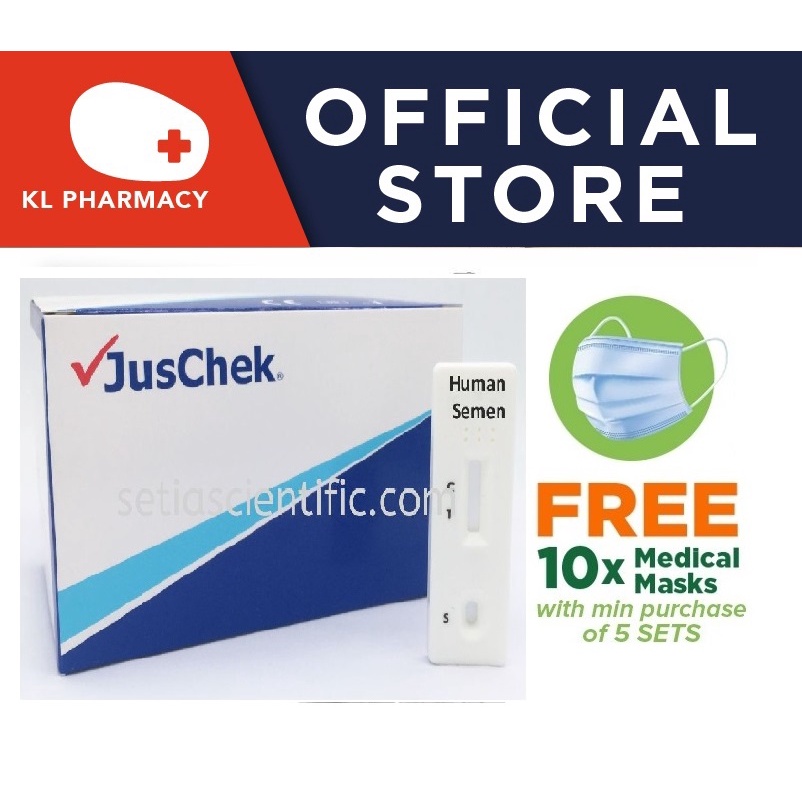 [KL PHARMACY] JUSCHECK/ JUSCHEK COVID -19 RAPID ANTIGEN HOME TEST KIT