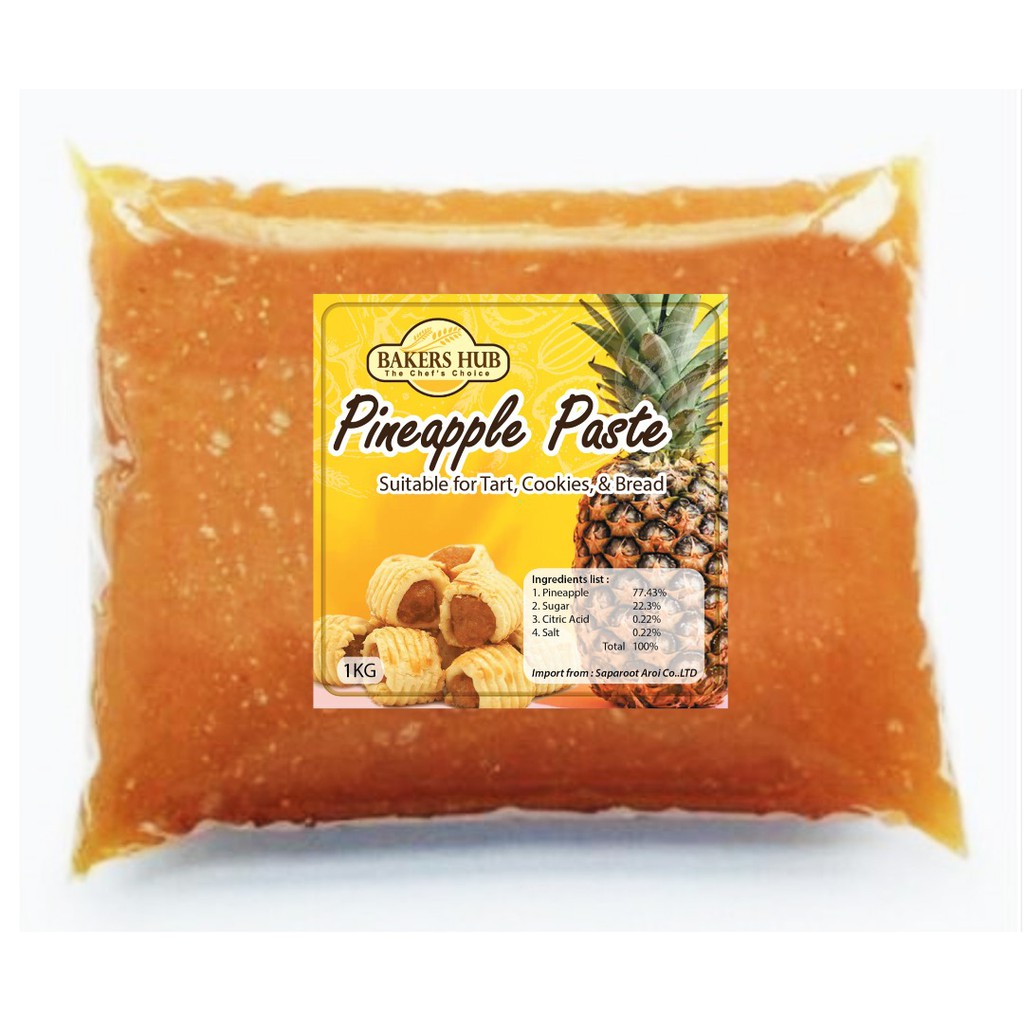 Premium Thailand Pineapple Paste 1kg Grade Aa Jam Nanas Jem Nenas Filling 1kg Tat Nenas