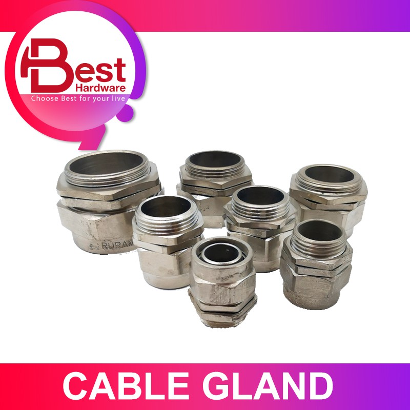 BEST HARDWARE BRASS CABLE GLAND [ G204 G206 G254 G256 G